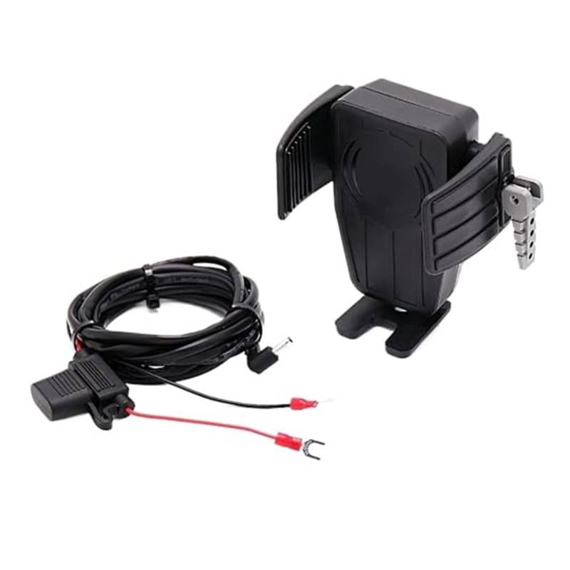 Motorrad Navigation GPS Mount Halterung Für Goldwing Für GL 1800 Für GL1800 Für F6B Für DCT 2018 2019 2020 2021 GPS Navigation Halterung Handy Halter Motorrad Drahtlose Lade(A) von QDouiMOO