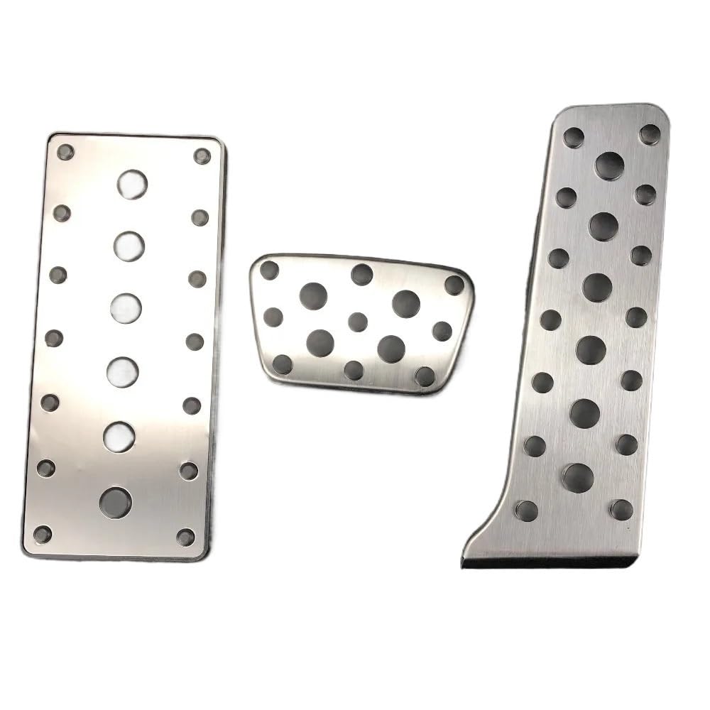 Auto Bremspedal Auto Pedale Für Le&xus GS Für L10 2013 2014 2015 2016 2017 2018 2019 2020 Gas Beschleuniger Bremse Edelstahl Rutschfeste Pedal Pads(3 pcs) von QGBUSQ