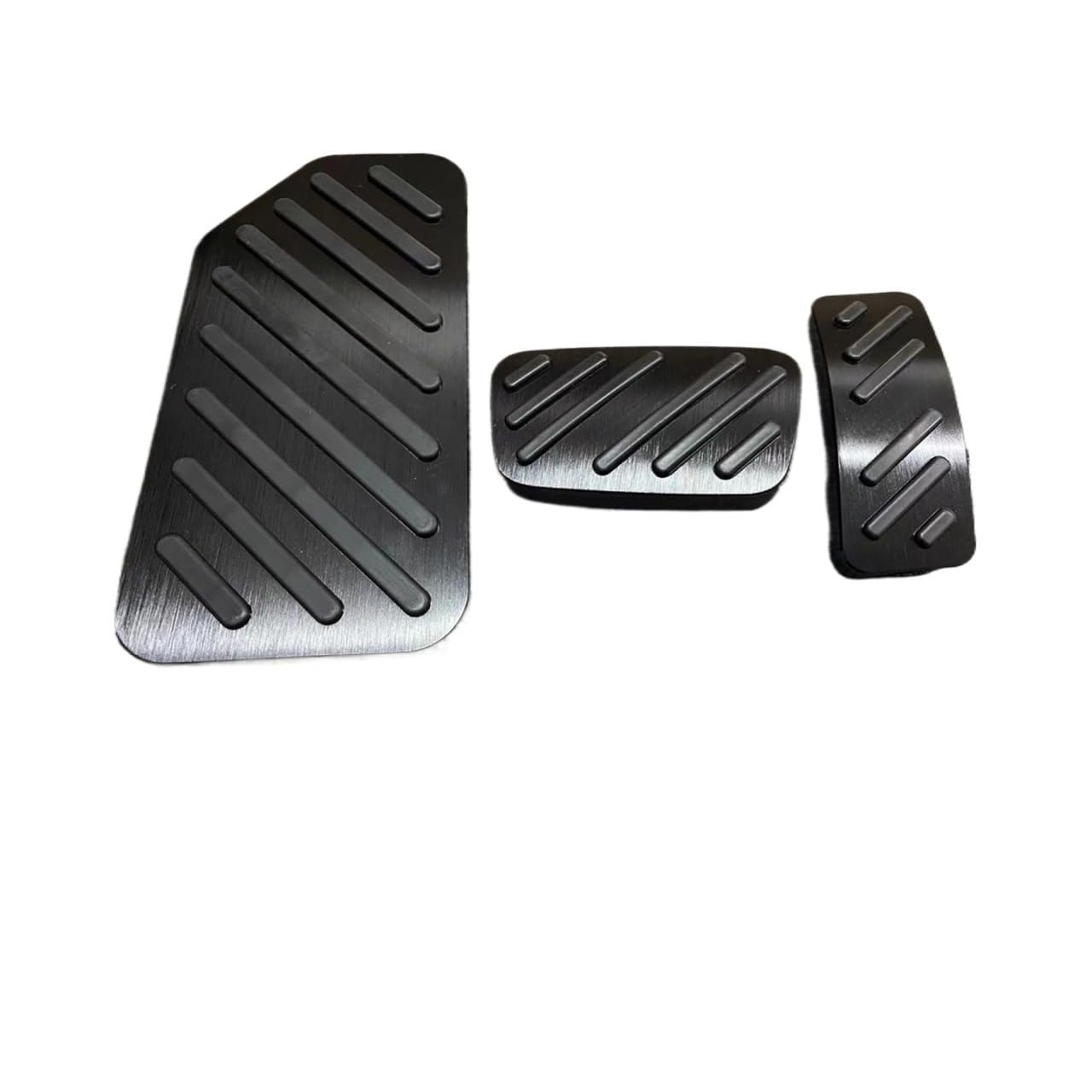 Auto Bremspedal Für MG Für Roewe Für RX5 Für Max Für EMAX 2019 2020 2021 2022 2023 AT Fuß Pedale Gaspedal Bremse Edelstahl Keine Bohren Pedal Pads(Black) von QGBUSQ