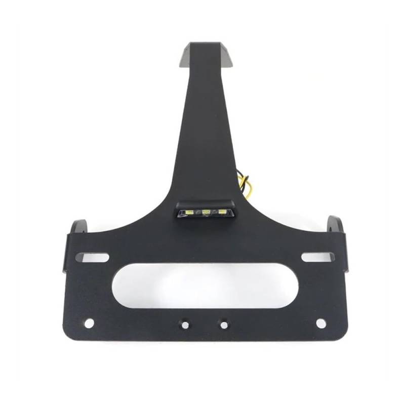 Motorrad Kennzeichenhalter Für Du&Cati Für 848 1098 1198 ALLE Jahr Kennzeichenhalter Halterung Hinten Schwanz Ordentlich Fender Eliminator Kit 5052-T6 Aluminium Schwarz von QGBUSQ