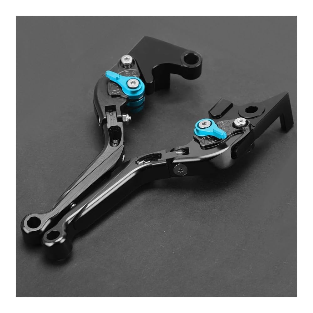 QGBUSQ Bremsgriff Motorrad Für Y&amaha Für MT-09 Für MT09 2024 2025 Motorrad CNC Aluminium Bremskupplungshebel Verstellbar Klappbar Ausziehbar(G) von QGBUSQ