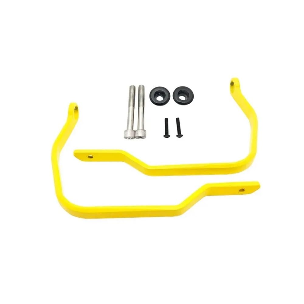 QGBUSQ Motorrad Handprotektoren Für BM&W Für F850GS Für Abenteuer Für F900XR Für F900R Handprotektoren Bremskupplungshebelschutz Handschutzschild(Yellow) von QGBUSQ