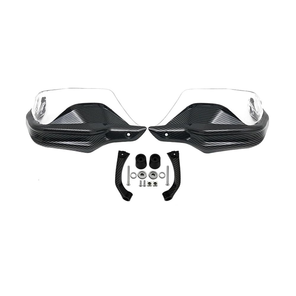 QGBUSQ Motorrad Handprotektoren Für BM&W Für RNINET R NineT Für R NINET R9T R 9 T Pure Racer Scrambler 2014-2024 Handprotektoren Handschutz Schutz Handschutz(Carbon Clear Set) von QGBUSQ