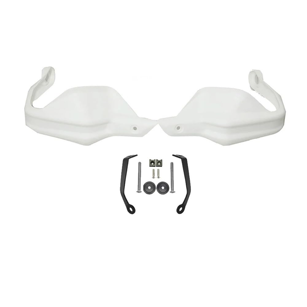 QGBUSQ Motorrad Handprotektoren Für LONCIN VOGE Für 650DS Für 650 DS 1 Paar Motorrad Handschutz Motorrad Handprotektoren Lenker Guards(Handguard White) von QGBUSQ