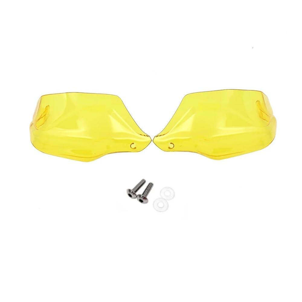 QGBUSQ Motorrad Handprotektoren Handschutz Handschutz Windschutzscheibe Für BM&W Für R1250GS Für R1200GS LC ADV Für F800GS Für Abenteuer(Windshield Yellow) von QGBUSQ