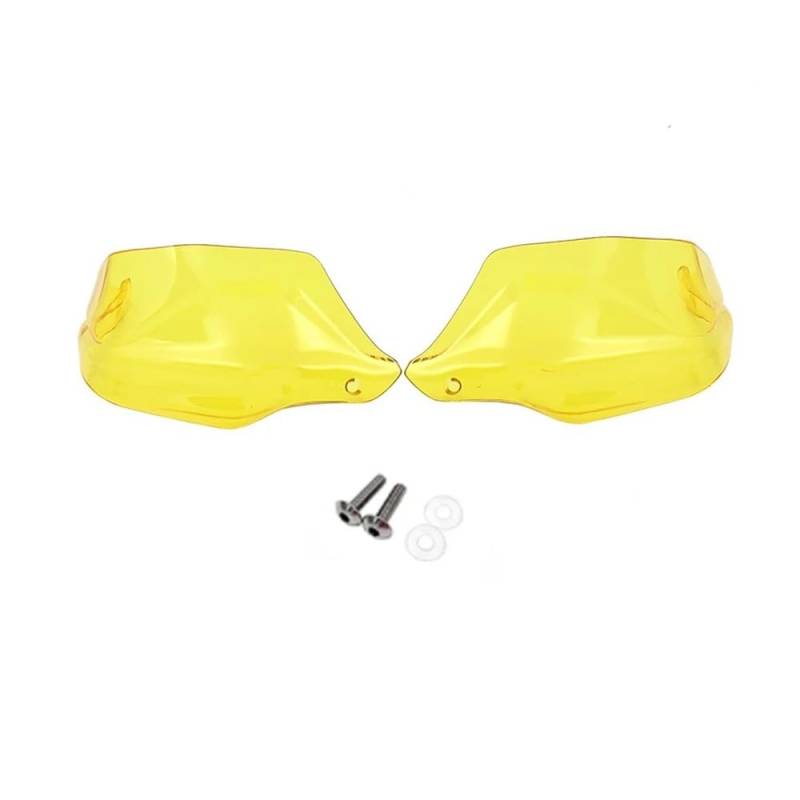 QGBUSQ Motorrad Handprotektoren Handschutz Handschutz Windschutzscheibe Für BM&W Für R1250GS Für R1200GS LC ADV Für F800GS Für Abenteuer(Windshield Yellow) von QGBUSQ