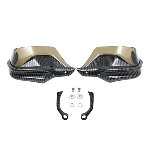 QGBUSQ Motorrad Handprotektoren Motorrad ABS Handprotektoren Schild Guards Windschutzscheibe Hand Wind Schutz Für BM&W Für F900R Für F900XR Für F 900 XR Für F900 R 2019-2023(Carbon Green Set) von QGBUSQ