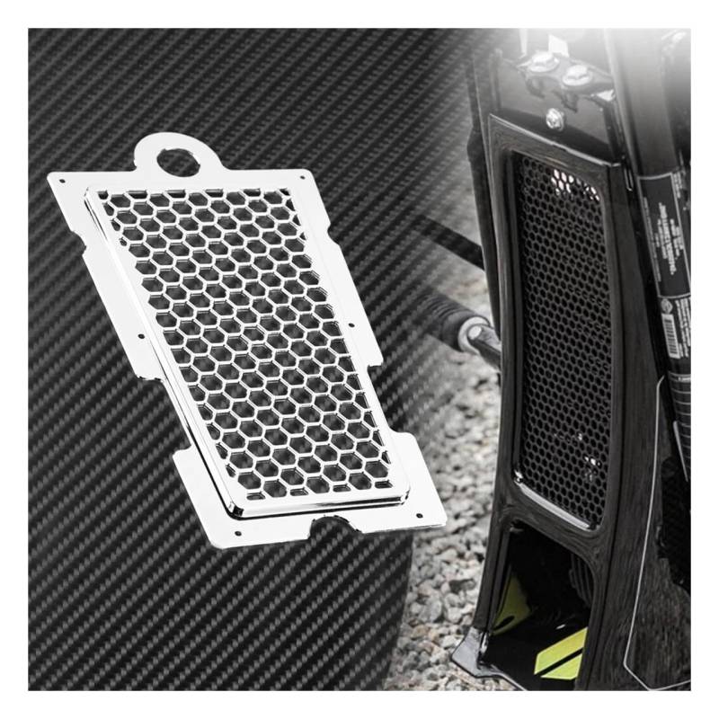 Kühlerschutz Motorrad Honeycomb Mesh Kühler Schutz Grille Öl Kühler Schild Schutz Abdeckung Für Harl&ey Softail Fat Boy Street Bob FXLR von QGEMCIFLS