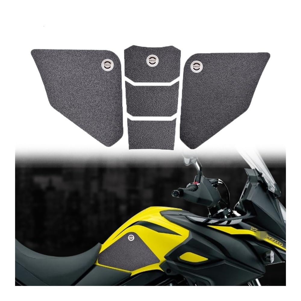 Tankpad Tankschutz Motorrad Für REALZION PVC Motorrad Seitentank Pads Gas Knie Grip Traktion Aufkleber Für Suzuki Für V-Strom 650 DL650 von QGEMCIFLS