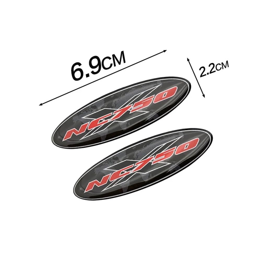 Tankpad Tankschutz Motorrad Motorrad Teile 3D Reflektierende Änderung Körper Label Aufkleber Für Ho&n&da NC750 NC750X NC750XA von QGEMCIFLS