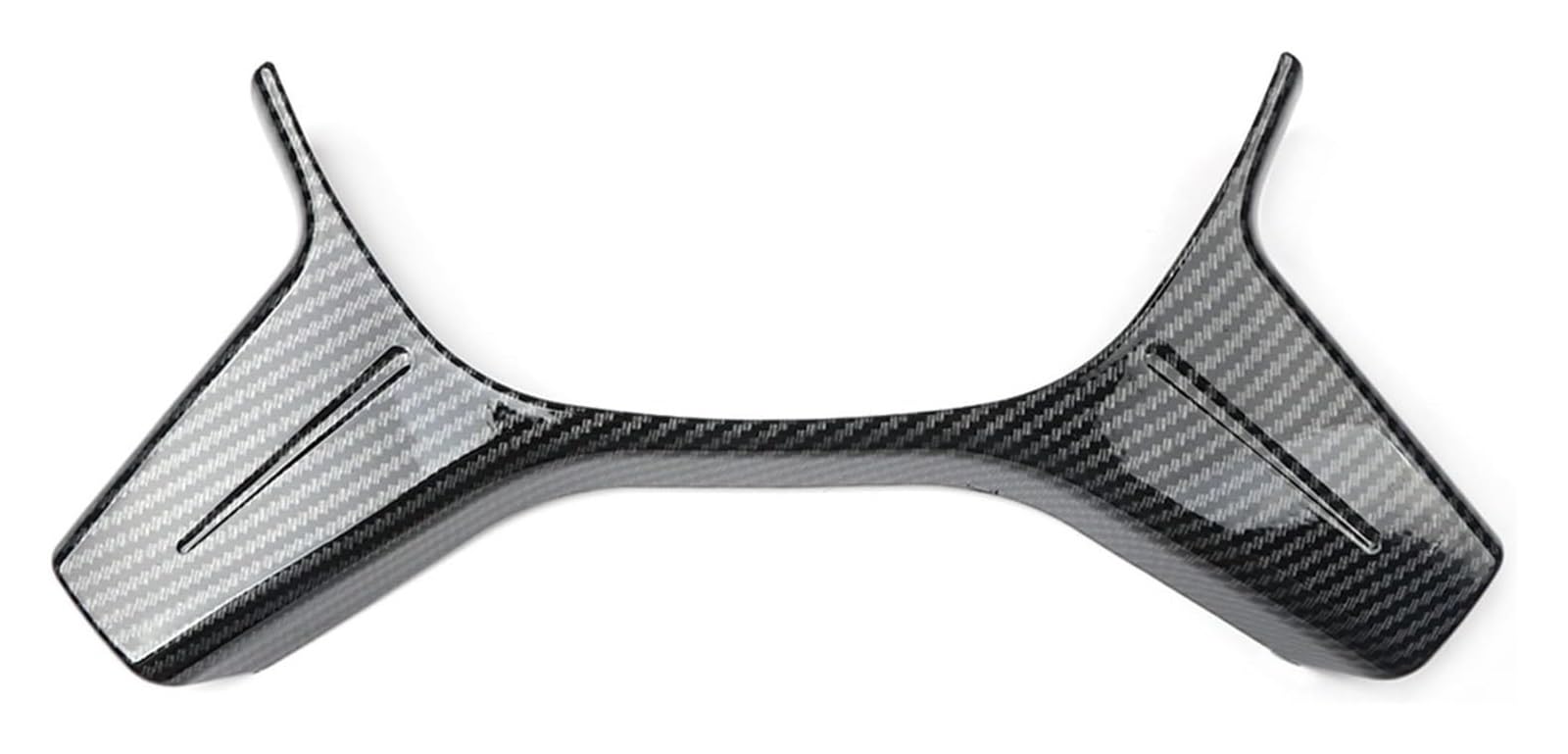 Auto Getriebe Shift Panel Rahmen Trim Für CE ML GL Klasse W204 W212 X166 W166 Carbon Fiber Texture Auto Innen Lenkrad Panel Rahmen Abdeckung Trim(Carbon Fiber) von QGMKMVZZBK