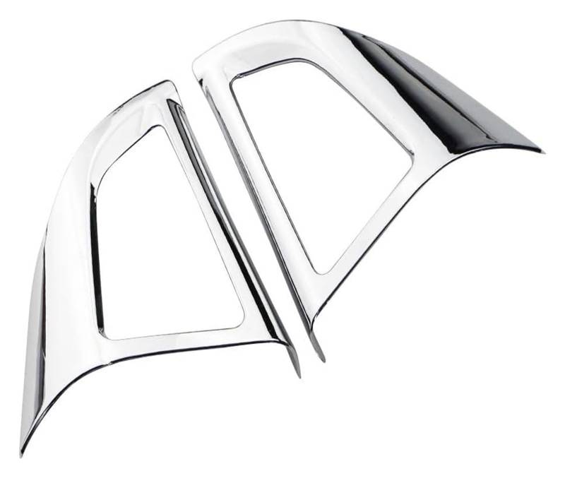 Auto Getriebe Shift Panel Rahmen Trim Für Cruze Für Limousine Fließheck 2009-2015 Für Trax Zubehör Auto Lenkradbezug Zieraufkleber(2 Hole Glossy Silver) von QGMKMVZZBK