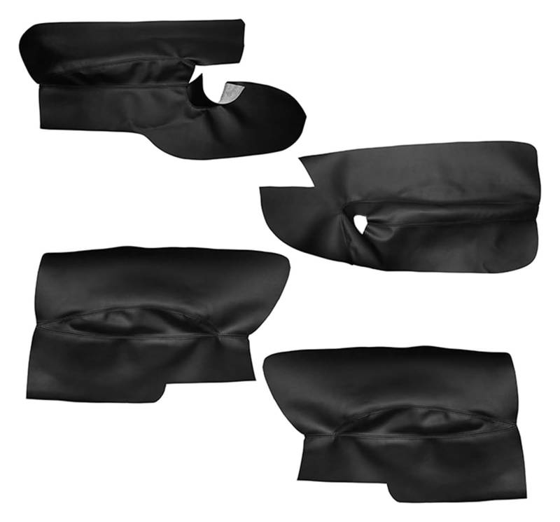 Auto Getriebe Shift Panel Rahmen Trim Für VW Für G&olf 5 MK5 2005-2010 Nur 3 Türen Auto Tür Armlehne Panel Abdeckung Trim(4pcs,Schwarz) von QGMKMVZZBK