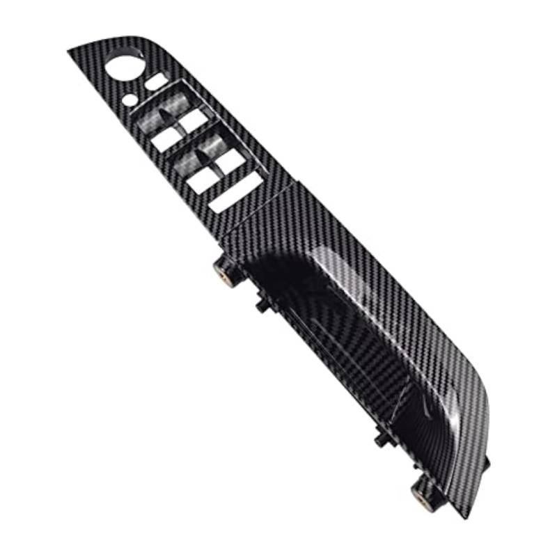 Auto Innen Türverkleidung Türgriff Für 3 Serie E90 E91 LHD Auto Inner Griff Panel Pull Trim Innen Fahrertür Schalter Abdeckung Trim Ersetzen(Carbon) von QGMKMVZZBK