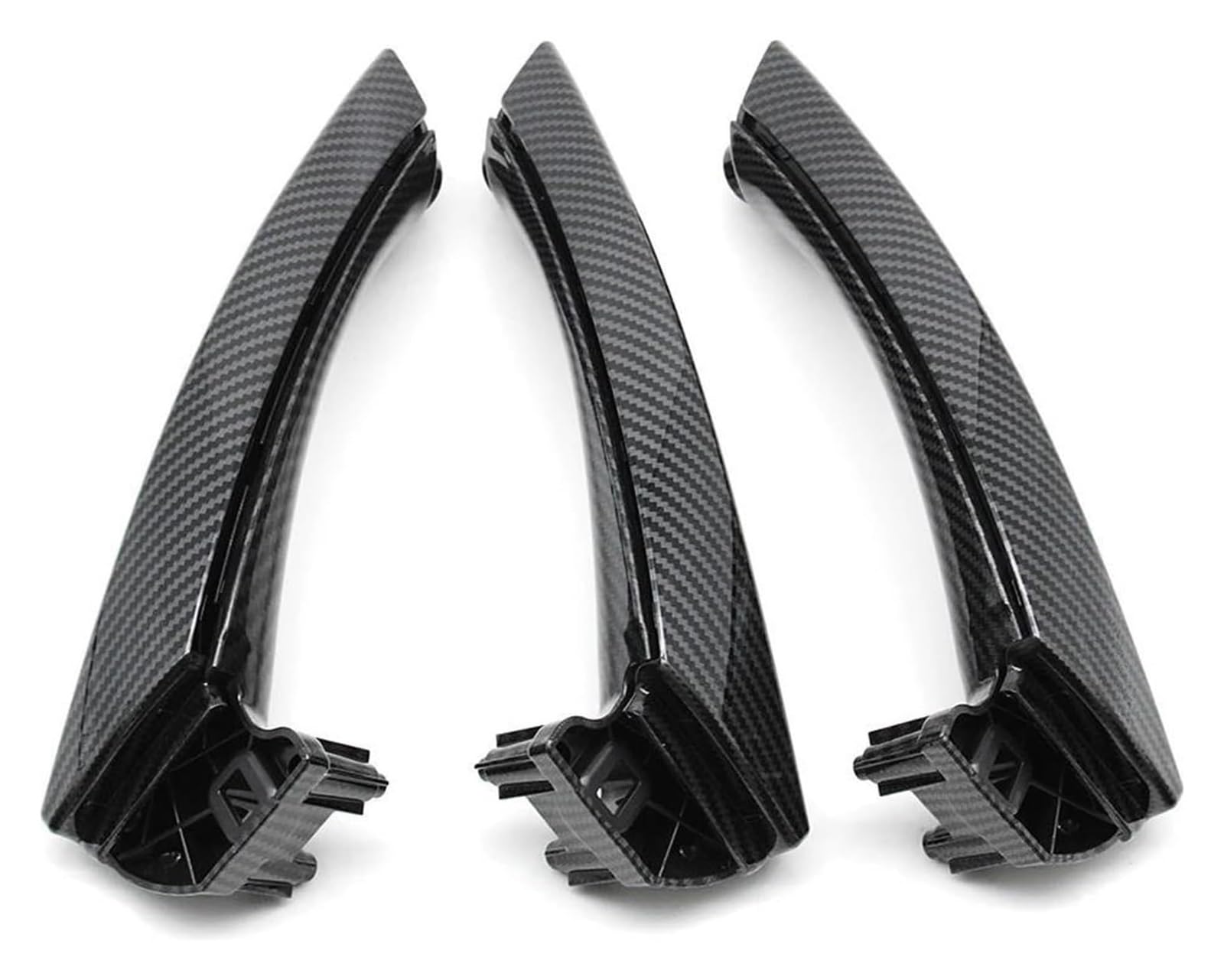 Auto Innen Türverkleidung Türgriff Für 3er E90 E91 E92 316 318 320 325 328i 2004–2012 LHD RHD Innentürgriff-Set(Lhd Set Carbon Fiber Pattern) von QGMKMVZZBK