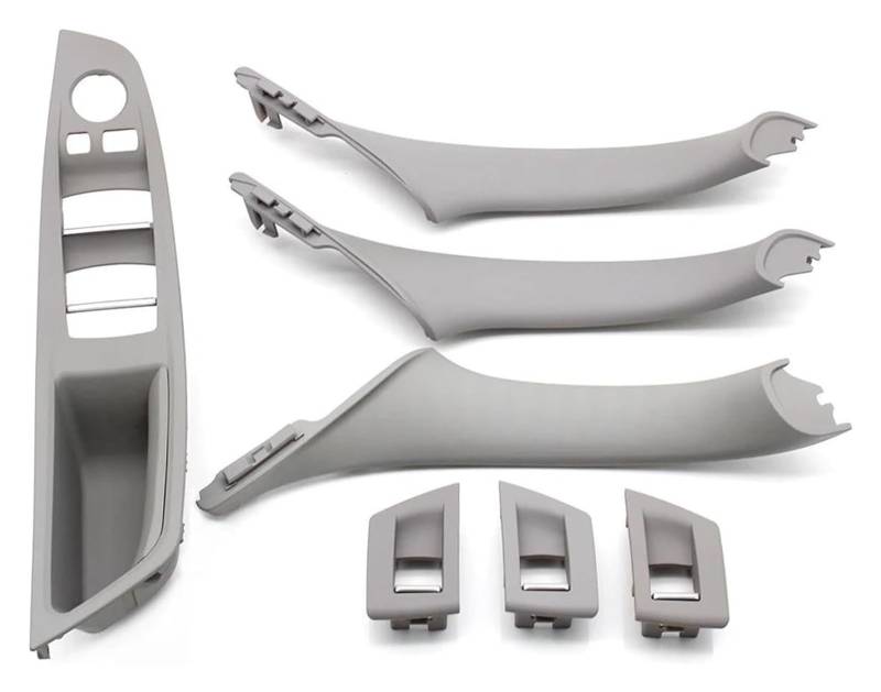 Auto Innen Türverkleidung Türgriff Für 5 Series F10 F18 523 525 528 Left Drive LHD Auto Innentürgriff Pull Trim Zubehör 7PCS(A Gray) von QGMKMVZZBK