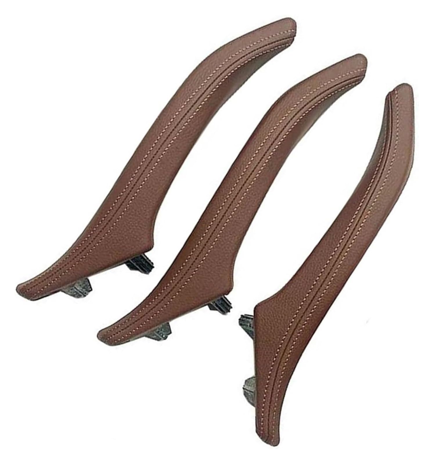 Auto Innen Türverkleidung Türgriff Für 5er F10 F11 F18 520i 523i Autoinnenraum Links Rechts Türgriff Ersatz LHD RHD 3-teiliges Set(Rhd 3pcs Brown) von QGMKMVZZBK