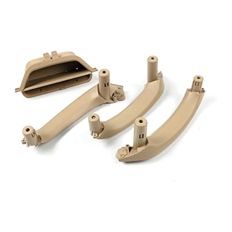 Auto Innen Türverkleidung Türgriff Für F25 X3 F26 X4 2010-2017 LHD Auto Links Rechts Auto Tür Innen Griff Pull Trim Abdeckung(4pcs Beige) von QGMKMVZZBK