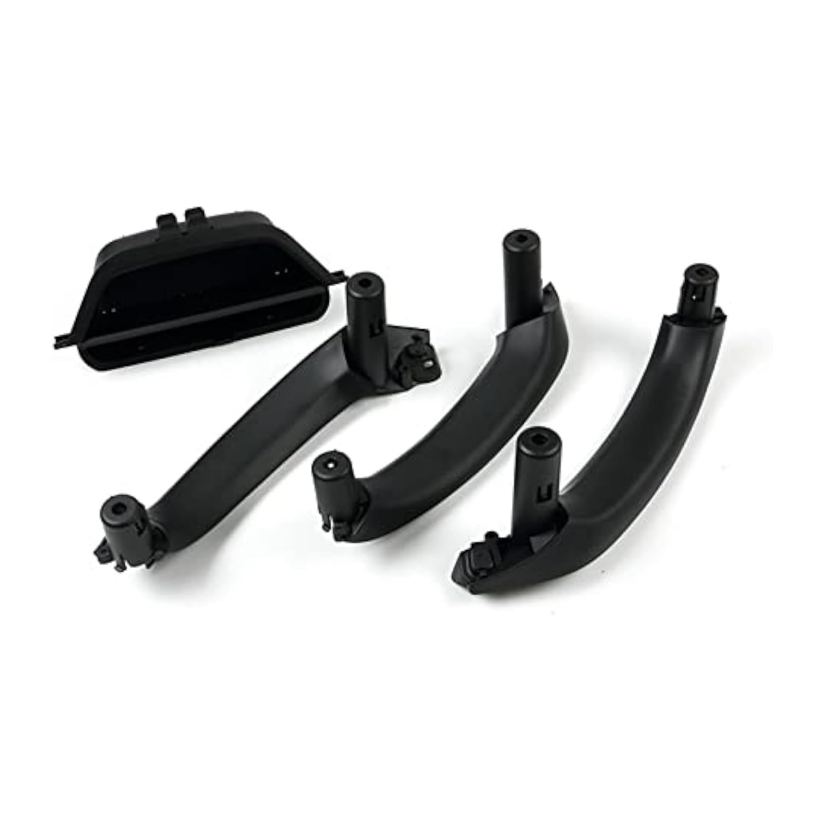 Auto Innen Türverkleidung Türgriff Für F25 X3 F26 X4 2010-2017 LHD Auto Links Rechts Auto Tür Innen Griff Pull Trim Abdeckung(4pcs Black) von QGMKMVZZBK