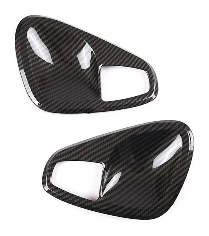 Auto Innen Türverkleidung Türgriff Für Mercedes Für Smart Fortwo 451 2009-2014 Auto Innen Tür Armlehne Griff Abdeckung Trim Tür Schüssel Rahmen Aufkleber(A Inner Handle-carbon Pattern) von QGMKMVZZBK