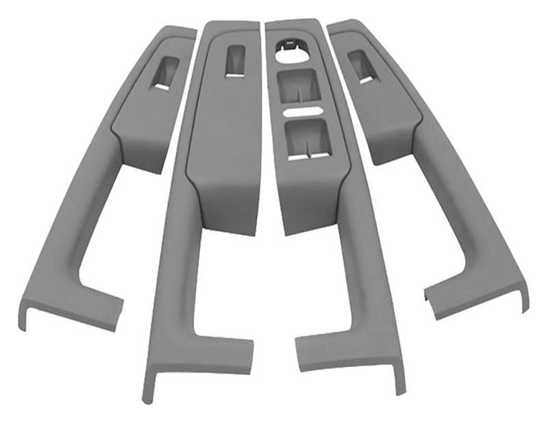 Auto Innen Türverkleidung Türgriff Für Superb 2008-2013 3T1867157 3T1867158 3T0867161 Auto Innentürgriff Armlehne Rahmen Handschuh(4 Pcs-grey) von QGMKMVZZBK