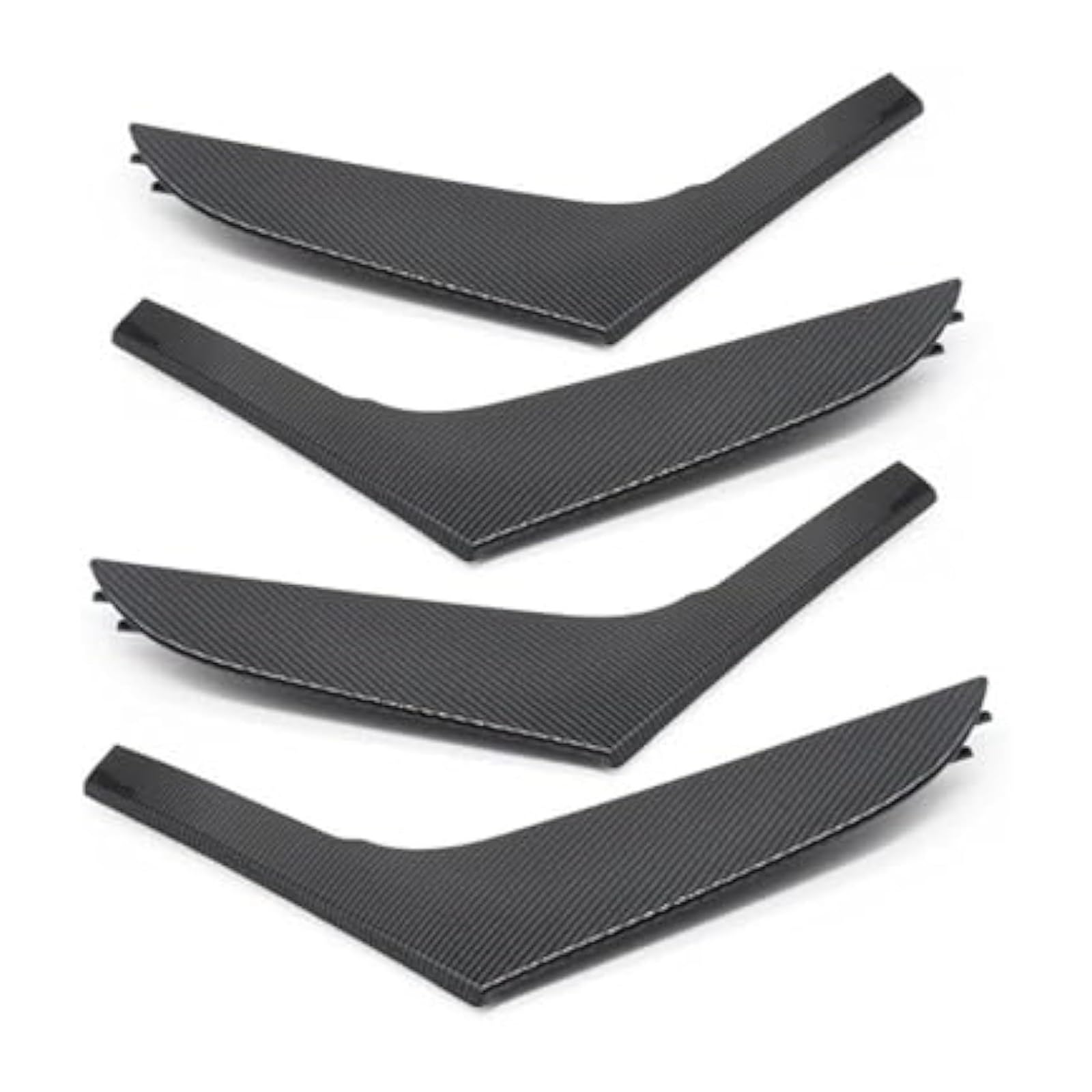 Auto Innen Türverkleidung Türgriff Für VW Für G&olf 6 GTI MK6 2009-2014 4 Türen Auto Innen Links Rechts Tür Pull Griff Panel Trim Abdeckung(Carbon Pattern 4pcs Set) von QGMKMVZZBK