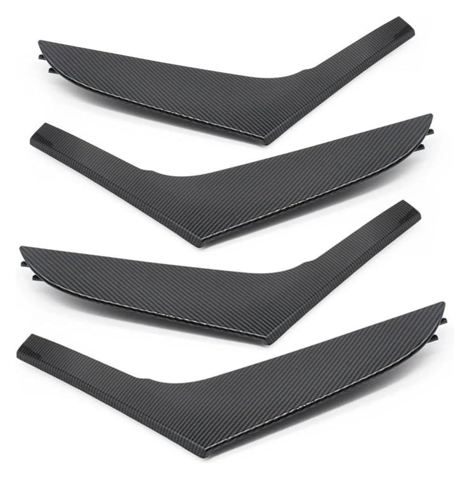 Auto Innen Türverkleidung Türgriff Für VW Für G&olf 6 GTI MK6 2009-2014 4 Türen Autoinnenraum Links Rechts Türgriff Verkleidungsabdeckung(Carbon Pattern 4pcs Set) von QGMKMVZZBK