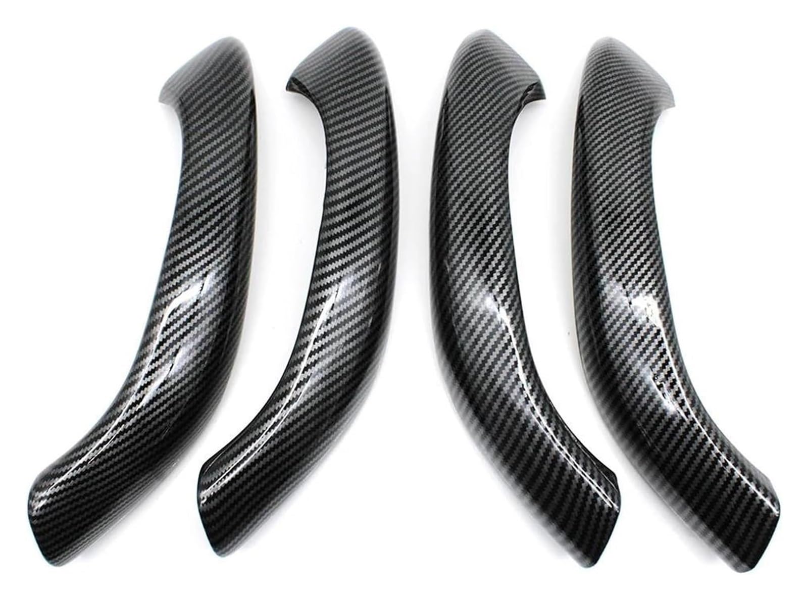 Auto Innen Türverkleidung Türgriff Für X1 X2 F48 F49 F39 2016-2020 Innentürgriff Außenabdeckung Verkleidung(Carbonfiber Pattern 4pcs) von QGMKMVZZBK