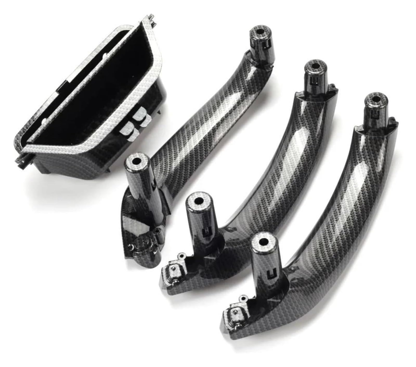 Auto Innen Türverkleidung Türgriff Für X3 X4 F25 F26 2010–2016 LHD RHD 51417250307 Auto Vorne Links Türinnengriff Zugverkleidung Griff(Lhd Carbonfiber Pattern Set) von QGMKMVZZBK