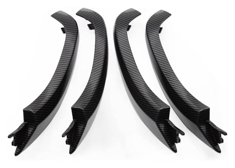 Auto Innen Türverkleidung Türgriff Für X3 X4 G01 G02 F97 F98 2018-2021 Auto Carbon Fiber Innentür Pull Griff Außenabdeckung Set(Carbon Cover Set) von QGMKMVZZBK