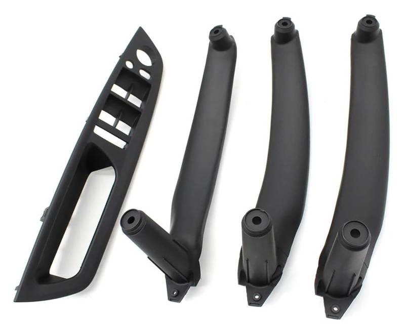 Auto Innen Türverkleidung Türgriff Für X5 X6 E70 E71 E72 2007-2014 LHD RHD Auto Innentürgriff Innenverkleidung Pull Armlehnenverkleidung(Lhd Black Set) von QGMKMVZZBK