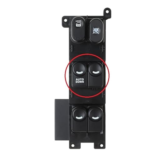 Elektrische Fensterheber Tasten Für H&yundai I30 I30cw 2008-2011 Auto Fensterheber Master Control Schalter Reglerknopf LHD RHD 93570-2L010 93570-2L000(Auto Descent - LHD) von QGMKMVZZBK