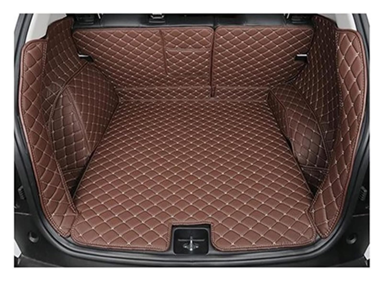 Kofferraummatte Für B&ENZ ML Klasse W166 2012-2016 Auto Kofferraum Matte Teppich Innen Teile Cargo-Liner(10) von QGMKMVZZBK