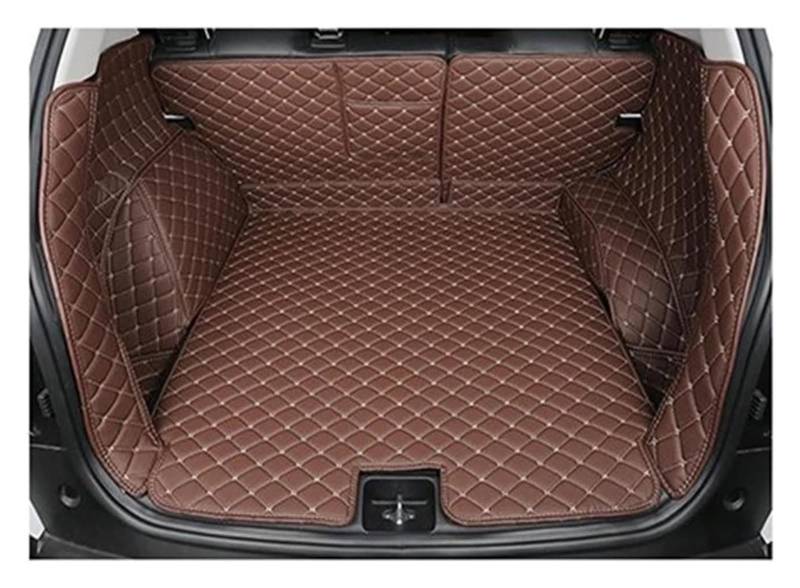 Kofferraummatte Für B&ENZ ML Klasse W166 2012-2016 Auto Kofferraum Matte Teppich Innen Teile Cargo-Liner(10) von QGMKMVZZBK