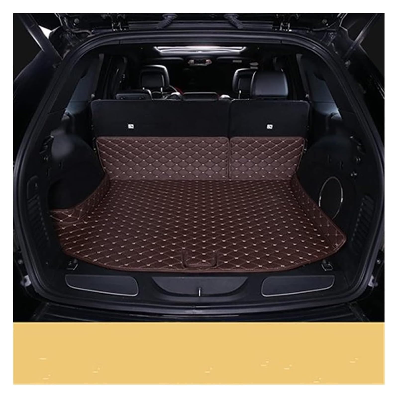 Kofferraummatte Für Grand Cherokee 2011-2020 Auto-Kofferraum Cargo-Liner Abdeckung Matte(6) von QGMKMVZZBK