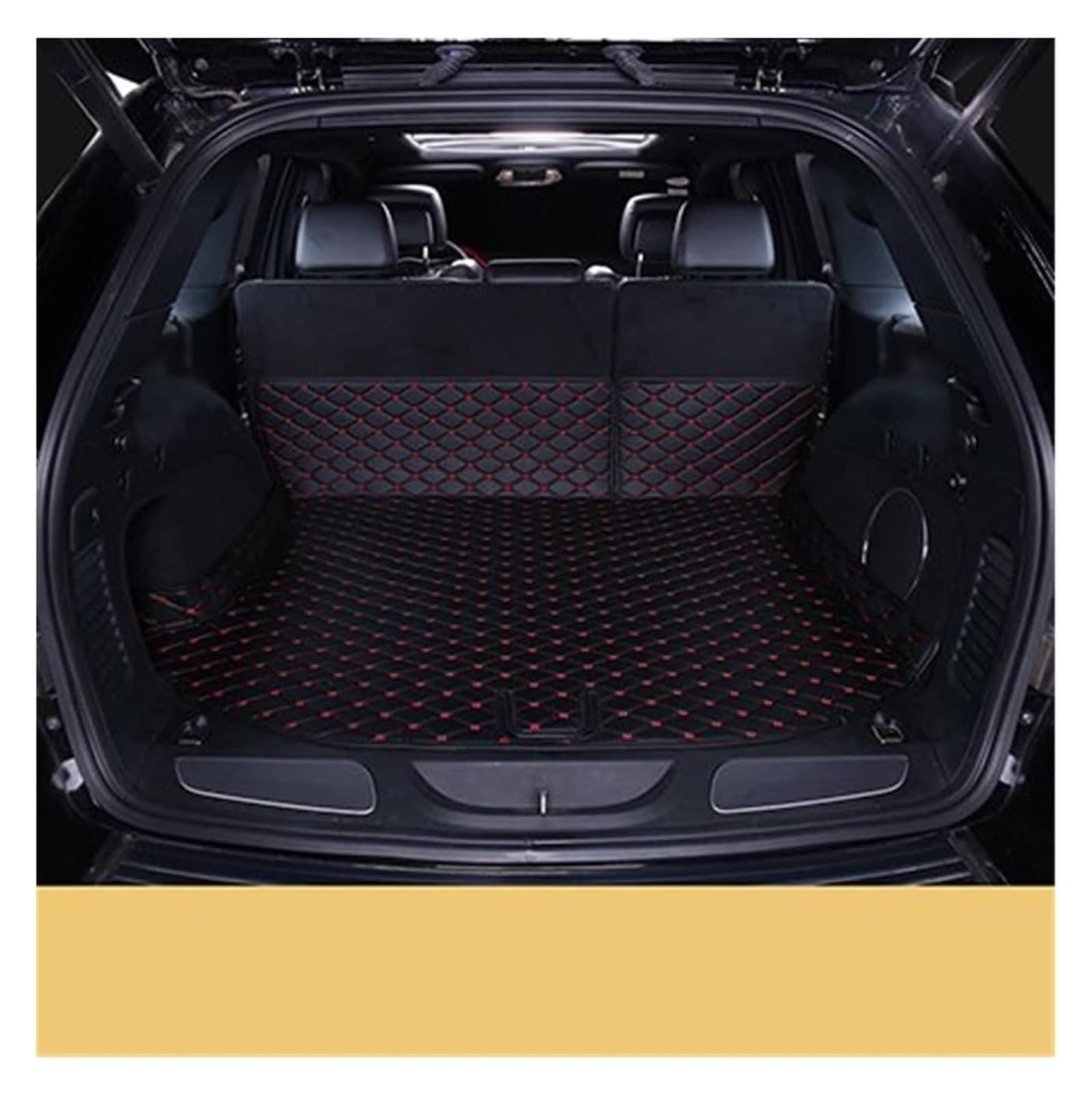 Kofferraummatte Für Grand Cherokee 2011-2020 Auto-Kofferraum Cargo-Liner Abdeckung Matte(8) von QGMKMVZZBK