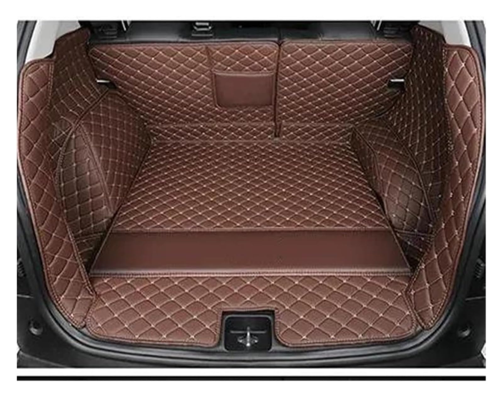 Kofferraummatte Für Hyundai Für Tucson 2015-2020 SUV Auto Kofferraummatten Cargo Liner Innenraum Kofferraum(Set B,3) von QGMKMVZZBK