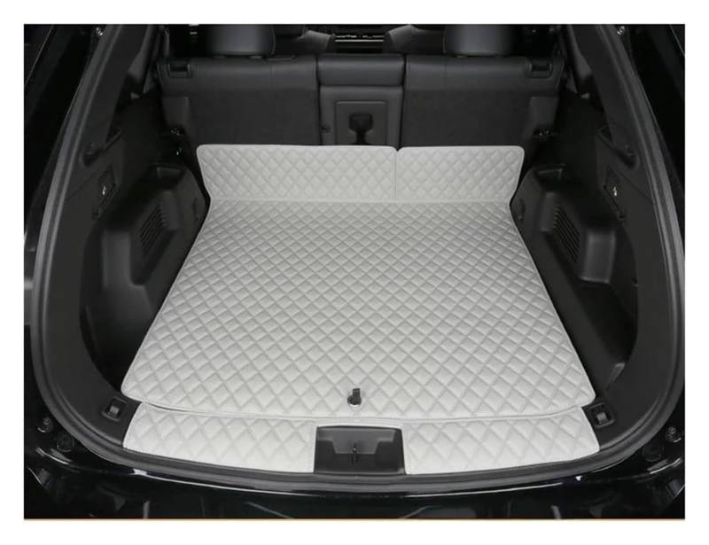 Kofferraummatte Für M&ITSUBISHI Für Outlander 2023 PHEV 7/5-Sitzer Kofferraummatte wasserdichte Bodenmatte Heckklappenmatte(5 seat 2PCS-B) von QGMKMVZZBK