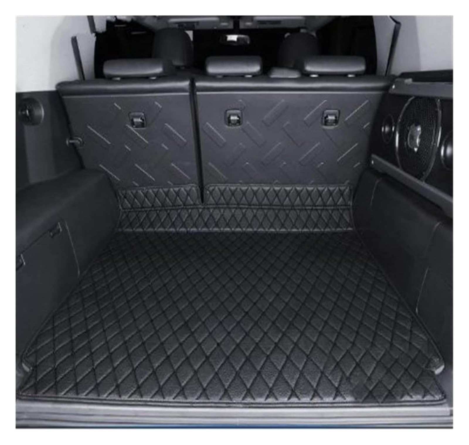 Kofferraummatte Für T&oyota FJ Für Cruiser 2008-2019 Kofferraummatte Cargo Liner Leder(8) von QGMKMVZZBK