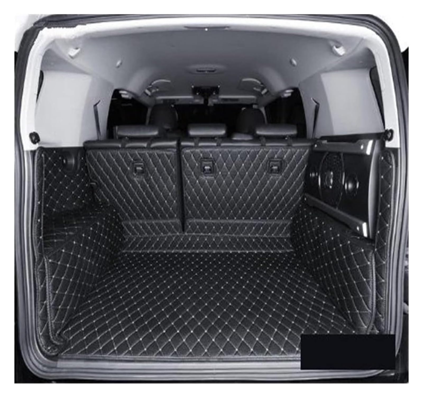 Kofferraummatte Für T&oyota Für FJ Cruiser 2008-2019 Leder Kofferraummatte Cargo-Liner(1) von QGMKMVZZBK