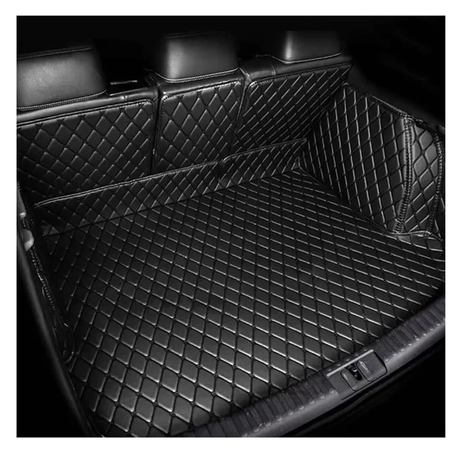 Kofferraummatte Für Volvo XC60 2009-2015 Auto Kofferraum Matten Teppiche Fracht Boot Liner Teppiche Abdeckung(Type A,2) von QGMKMVZZBK