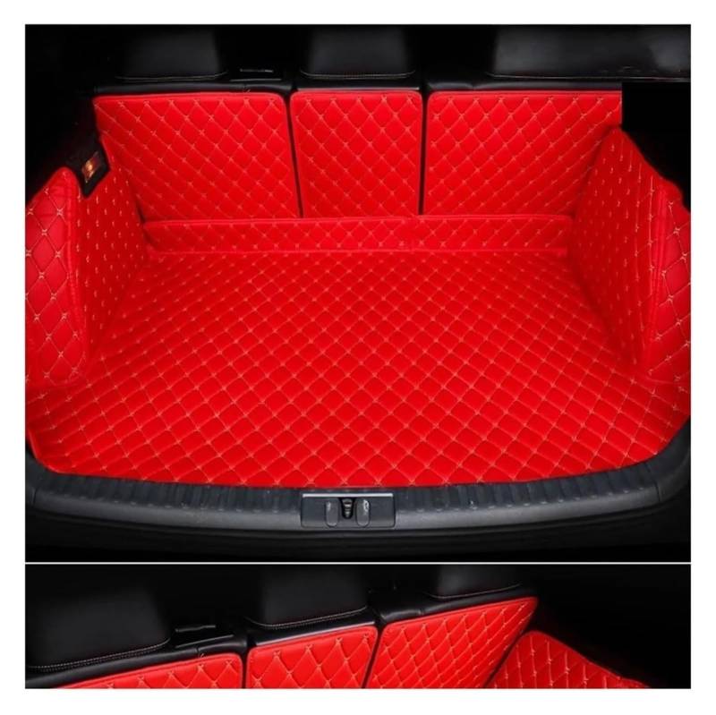 Kofferraummatte Für X6 E71 2008-2014 Custom Car Leder Kofferraummatte Kofferraummatte Liner Pad Cargo Pad Teppich Heck Cargo Liner(Set,2) von QGMKMVZZBK