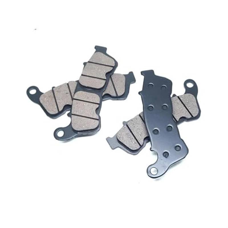 Bremsbelag Für Transalp 700 XL700V XL 700 V ABS 2008 2009 2010 2011 Vorne Hinten Bremsbeläge Set Roller Teile Bremsbeläge kits(2x Front Brake Pads) von QGQFDEYUNB