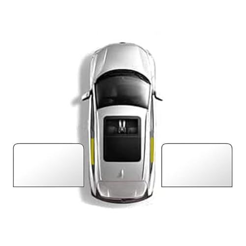 Auto Magnetisch Sonnenschutz, für Mercedes Benz GLC 200 220 260 300 400 2015-2025 Anti-UV Opaque Coole Reisen, C 2 Pieces of Rear Equipment von QHYFDC