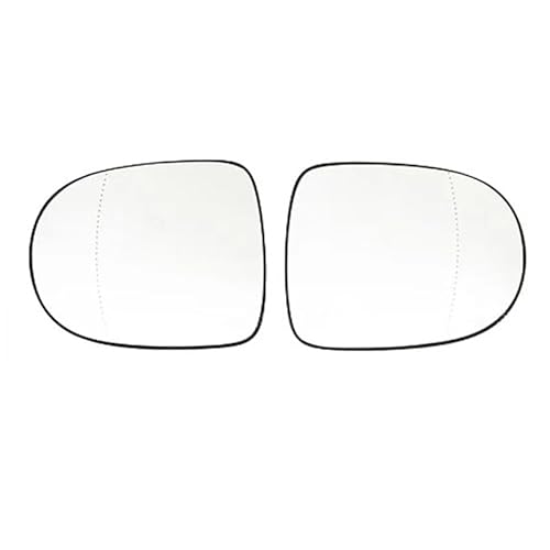 Auto Spiegelglas Asphärisch Spiegelglas Heizbar Ersatz, für Renault Clio 3 Twingo Modus 09-14, C calienta un par von QHYFDC