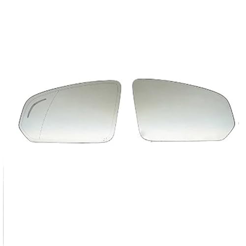 Auto Spiegelglas Asphärisch Spiegelglas Heizbar Ersatz, für Volvo V60 S90 V90 2016+, F with auxiliary heating blind spot a couple von QHYFDC
