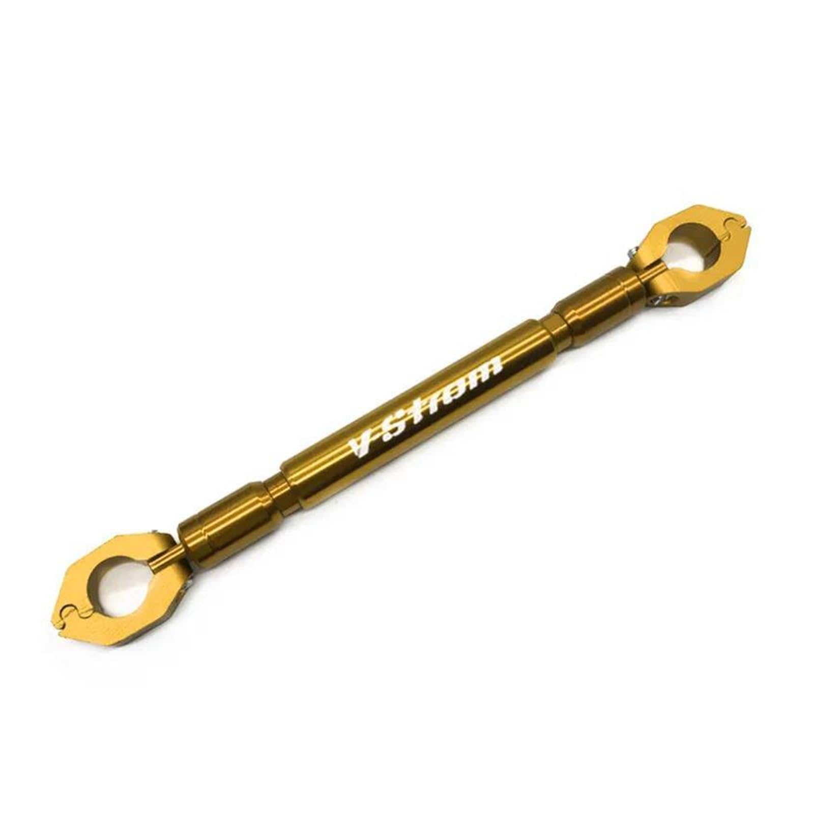 Griffe Balance Bar Für Suzuki VSTROM 650 DL650 DL250 DL1000 V Strom Motorrad Lenker Einstellbare Balance Griffe Griff Kreuz Bar(Gold) von QIBOZNG