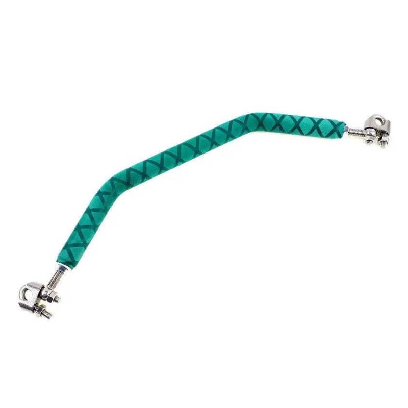 Griffe Balance Bar Motorrad Armlehne Balance Bar Multi-funktionale Aluminium Legierung Lenker Quer Bar Hebel Modifizierte Teile(Green) von QIBOZNG