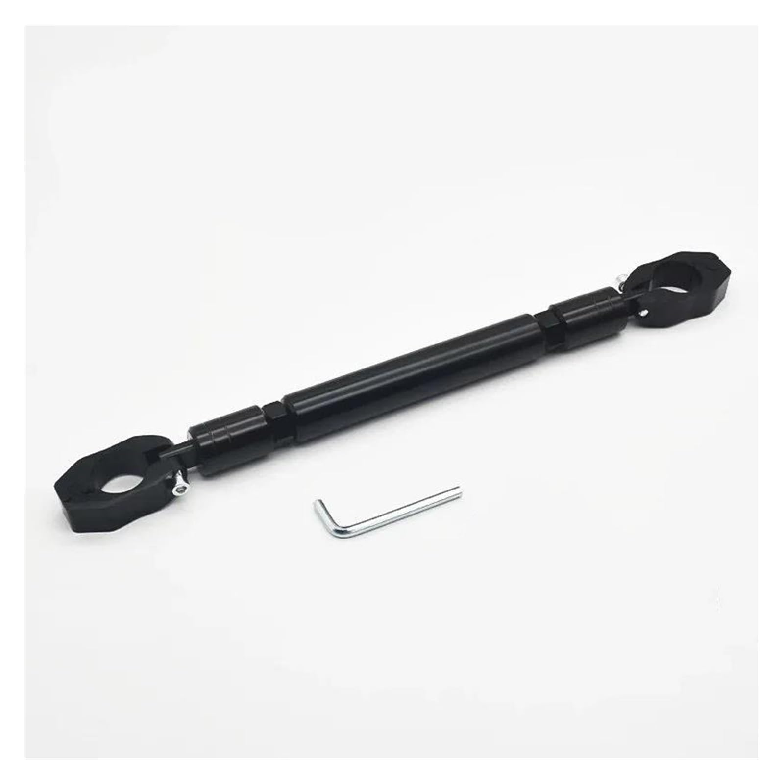 Griffe Balance Bar Verstellbarer Motorradlenker Multifunktionale, Verdickte Balancestange Aus Aluminiumlegierung Für Motorräder(Black2) von QIBOZNG