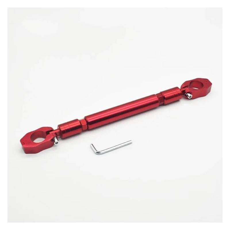 Griffe Balance Bar Verstellbarer Motorradlenker Multifunktionale, Verdickte Balancestange Aus Aluminiumlegierung Für Motorräder(Red) von QIBOZNG